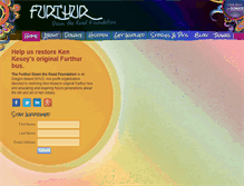 Tablet Screenshot of furthurdowntheroad.org